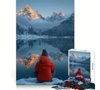 Rompecabezas matutino Reflectante de 1000 Piezas para Adolescentes, Juego Inteligente para Jugar en Grupo, ensamblaje de imágenes, decoración de Pared (38x52cm)