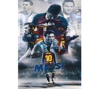 Rompecabezas Messi de 1000 piezas para adultos, rompecabezas de 1000 piezas para adultos, rompecabezas desafiante de 1000 piezas para adultos (38 x 26 cm)