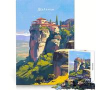 Rompecabezas Meteora Marvel para Adultos,1000 Piezas,para ejercitar la Memoria,Entretenimiento,Cierre Seguro,Regalo Creativo (50x75cm)