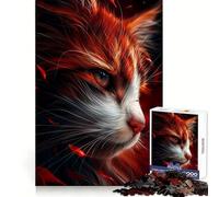 Rompecabezas Mi Divertido Amigo Gato de 1000 Piezas para Adolescentes Actividad de Entrenamiento Mental y Ocio Ajuste Gran Regalo (50x75cm)