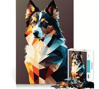 Rompecabezas Mi Perro Pastor Australiano para Adolescentes, 1000 Piezas, Think Toy, Relajante, Divertido, de Corte Limpio, Coleccionable (38x26cm)