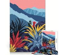 Rompecabezas Minimalista de Paisaje Natural de 1000 Piezas para Adolescentes Estimula la Mente,desarrolla la Capacidad de concentración y estimula el Tiempo Libre Ideal para escapadas o como Regalo