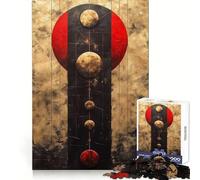 Rompecabezas Minimalistas Celestial Power de 1000 Piezas para Adolescentes Agudos para la Memoria Tiempos de Ocio relajantes Bordes limpios Un Bonito Regalo (50x75cm)