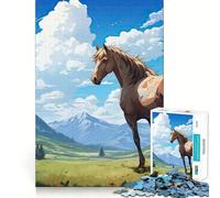 Rompecabezas Mirada al Atardecer de 1000 Piezas para Adultos Regalo Ideal para quienes Buscan un Juego de lógica preciso y Divertido Bordes limpios y Elegantes Un Regalo Encantador 50x75cm