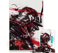 Rompecabezas Mirada Samurai para Adultos, 1000 Piezas, ejercita la Mente, relajación, diseño de Bordes precisos, colección de Arte (50x75cm)