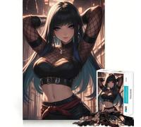 Rompecabezas misteriosos de Kunoichi para Adultos, 1000 Piezas, Juguete de lógica, diversión Relajante, Bordes Suaves, (38x26cm)