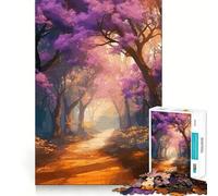 Rompecabezas místico del Bosque Encantado para Adultos, 1000 Piezas Fortalece la Memoria Divertido y Relajante Borde de Calidad Regalo Ideal para Festivales (38x52cm)