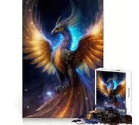 Rompecabezas místico Nebulosa Fénix para Adultos, 1000 Piezas, Juguete para la Mente, Alivio de la ansiedad, Bordes precisos, Regalo Original (50x75cm)