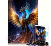 Rompecabezas místico Nebulosa Fénix para Adultos, 1000 Piezas, Juguete para la Mente, Alivio de la ansiedad, Bordes precisos, Regalo Original (50x75cm)