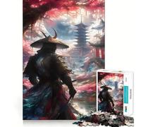 Rompecabezas místicos de samuráis Chinos para Adultos, 1000 Piezas, Logic Boost Toy Group Joy Premium Edge, Sorpresa de cumpleaños (38x52cm)