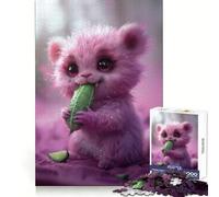 Rompecabezas Monstruo Pepino sin Esponjosidad 1000 Piezas Práctica de Lógica Distracción Calma Bordes Limpios Regalo Festivo (38x52cm)