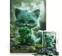 Rompecabezas monstruoso de brócoli sin esponjosidad para Adultos, 1000 Piezas, práctica de lógica, Escape Tranquilo, Bordes limpios, Navidad (50x75cm)