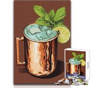 Rompecabezas Moscow Mule de 1000 Piezas, Divertido Juego de Desarrollo cognitivo, reflexivo para Celebraciones, tamaño 50x75cm