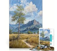 Rompecabezas Mountain Vista para Adolescentes, 1000 Piezas, Think Toy, Relajante, Divertido, de Corte Limpio, Coleccionable (38x26cm)