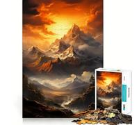 Rompecabezas Mountain Zen de 1000 Piezas para Adultos y Adolescentes Rompecabezas Mental Arte para armar sin estrés Regalo Original (50x75cm)