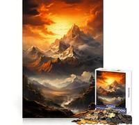Rompecabezas Mountain Zen de 1000 Piezas para Adultos y Adolescentes Rompecabezas Mental Arte para armar sin estrés Regalo Original (50x75cm)