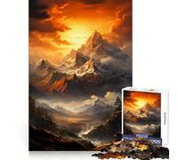 Rompecabezas Mountain Zen para Adultos, 1000 Piezas, Juguete de razonamiento y Habilidad, Alivio de la ansiedad, Corte preciso, Regalo Elegante (38x52cm)