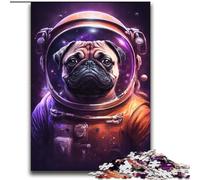 Rompecabezas MSpace de Astronauta Pug de 2000 Piezas para Adolescentes, cumpleaños, Regalo de cumpleaños, decoración de Pared (70x100cm)