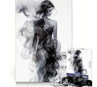 Rompecabezas Mujer entintada en la Sombra para Adultos, 1000 Piezas, Juguete para ejercitar la Mente, Divertido, Corte de precisión, 50x75cm