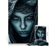 Rompecabezas Mujer misteriosa con Capucha para Adultos, 1000 Piezas, Juguete para ejercitar la Mente, diversión en Interiores, Corte de precisión, Regalo navideño (50x75cm)