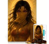 Rompecabezas Mujer misteriosa del Desierto de Sunfire para Adolescentes, 1000 Piezas, Actividad para ejercitar la Mente, Borde Exacto, Regalo Festivo 38x26cm