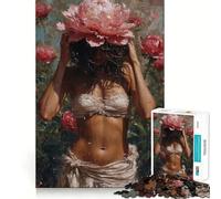 Rompecabezas Mulatto Girls de 1000 Piezas para Adolescentes, Juguete de Habilidad, diversión compartida, Corte preciso, decoración de Pared (38x26cm)