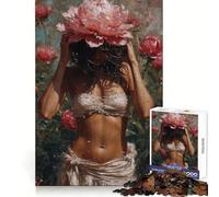 Rompecabezas Mulatto Girls de 1000 Piezas para Adolescentes, Rompecabezas Mental, Alivio de la tensión, Arte de ensamblaje, Regalo Premium (50x75cm)