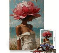 Rompecabezas Mulatto Girls de 1000 Piezas para Adultos Desarrolla la Mente y estimula el Cerebro Bordes precisos (50x75cm)