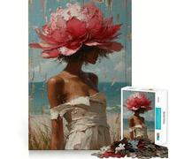 Rompecabezas Mulatto Girls de 1000 Piezas para Adultos Desarrolla la Mente y estimula el Cerebro Bordes precisos (50x75cm)