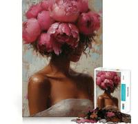 Rompecabezas Mulatto Girls de 1000 Piezas para Adultos, Juguete de lógica, Divertido y Relajante, diseño para armar, Regalo de Papá Noel (38x26cm)
