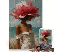 Rompecabezas Mulatto Girls de 1000 Piezas para Adultos y Adolescentes Juguete de lógica para Relajarse Corte de precisión Regalo Ideal (38x52cm)