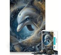 Rompecabezas Mundo Fantástico para Adultos 1000 Piezas Juego de Memoria Corte Láser para un Encaje Perfecto Aliviar el Estrés (38x26cm)