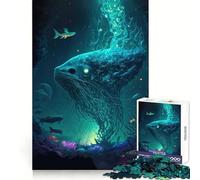 Rompecabezas Mundos Místicos del Océano para Adolescentes, 1000 Piezas, Juguete de Lógica Fina, Suave, Relájate, Bordes Limpios, Regalo Premium (50x75cm)