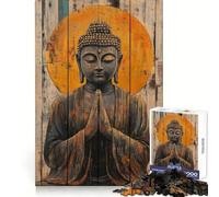 Rompecabezas Mural de meditación Budista para Adultos,1000 Piezas,Pensamiento Claro,relajación Informal,Bordes precisos,Regalo Original (50x75cm)