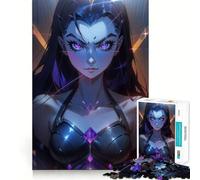 Rompecabezas Mystic Black Widow de 1000 Piezas para Adultos, Juguete de lógica, diseño Relajante y Divertido, Ideal para armar, Regalo de Papá Noel (38x52cm)