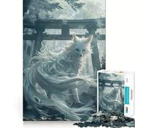 Rompecabezas Mystic Kitsune Gateway para Adultos, 1000 Piezas, Juguete para la Mente, Alivio de la ansiedad, Bordes precisos, Regalo Original (38x26cm)