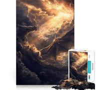 Rompecabezas Mythic Sky Sovereign para Adultos, 1000 Piezas, Logic Boost Toy Group, Joy Premium Edge, Sorpresa de cumpleaños (38x52cm)