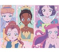 Rompecabezas Nathan, 500 Piezas, con Aspecto resplandeciente y Princesas de Disney, para Adultos y niños a Partir de 10 años, Rompecabezas Premium, colección My Heroes, 12001099