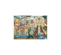 Rompecabezas Nathan para Adultos, 1500 Piezas, El jardín de los sueños, para Adultos y niños a Partir de 14 años, Rompecabezas, Ajuste, colección de Artistas, 12001612