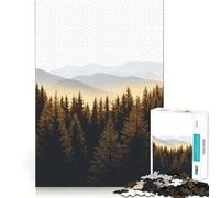 Rompecabezas Nature Gold Decor de 1000 Piezas para Adolescentes Juguete Intelectual para Fortalecer los Lazos Familiares Corte de Calidad Regalo Memorable (50x75cm)
