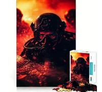 Rompecabezas Navy Seal en acción para Adultos, 1000 Piezas, Juguete para concentrarse, Relajarse, Bordes Ajustados, selección de Deseos de Papá Noel (38x26cm)