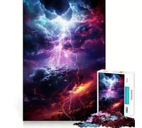 Rompecabezas Nebula Breeze de 1000 Piezas para Adultos, Juguete para concentrarse y ejercitar la Mente, diversión Tranquila, Bordes Ajustados, artículo de Santa Claus (38x26cm)