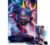 Rompecabezas Neon Demon para Adultos, 1000 Piezas, Juguete para ejercitar la Mente, diversión en Interiores, Corte de precisión, Regalo navideño (38x52cm)
