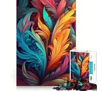 Rompecabezas Neon Fantasy de 1000 Piezas para Adolescentes, Juguete antiestrés, Bordes precisos, (38x26cm)