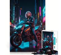 Rompecabezas Neon Guardian de 1000 Piezas para Adolescentes Fortalece la Memoria, Alivia la tensión, Borde de Calidad, (50x75cm)