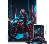 Rompecabezas Neon Guardian de 1000 Piezas para Adolescentes: Juguete para ejercitar la Mente, fácil de armar, Ideal para el Tiempo Libre, Regalo Elegante (38x52cm)