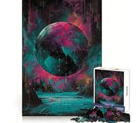 Rompecabezas Neon Orb Chamber de 1000 Piezas para Adolescentes Ideal para Relajarse y Jugar Un Regalo Encantador (50x75cm)