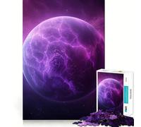 Rompecabezas Neon Planet Space de 1000 Piezas para Adolescentes, Juguete para ejercitar la Mente, Tiempo en Familia, Arte, Montaje, Regalo Creativo (50x75cm)