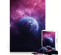 Rompecabezas Neon Planet Space para Adultos, 1000 Piezas, Juguete de Habilidad, Alivio de tensión, Corte preciso, Regalo preciado (38x26cm)