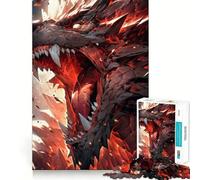 Rompecabezas Nidhogg Dragon Viking Art para Adolescentes, 1000 Piezas, Juguete de lógica sólida, diversión Relajante, Corte de precisión, Regalo conmovedor (38x26cm)